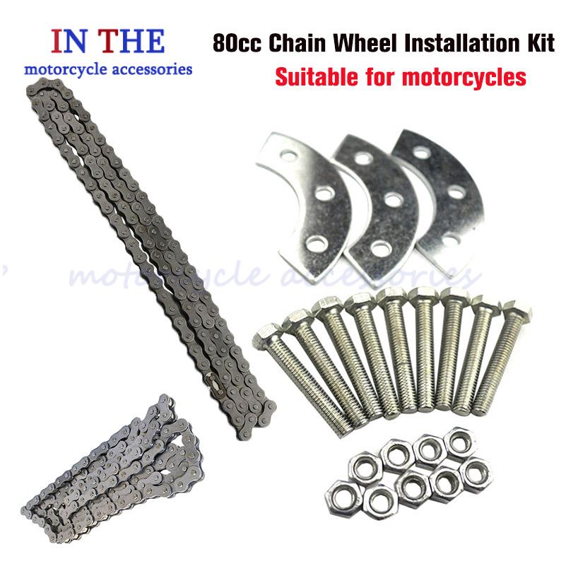 Sprocket Chain - Para bicicleta motorizada de cadena 49cc
