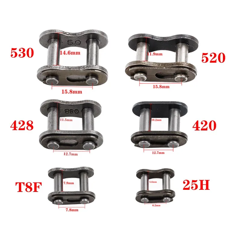 1 Uds. Enlace de anillo de heb - 428 Chain reseña y precio