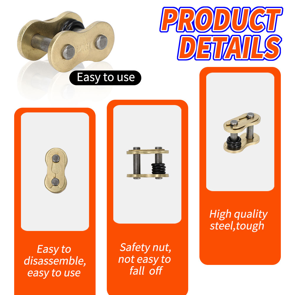 Eslabón de anillo de hebilla d - 428 Chain reseña y precio