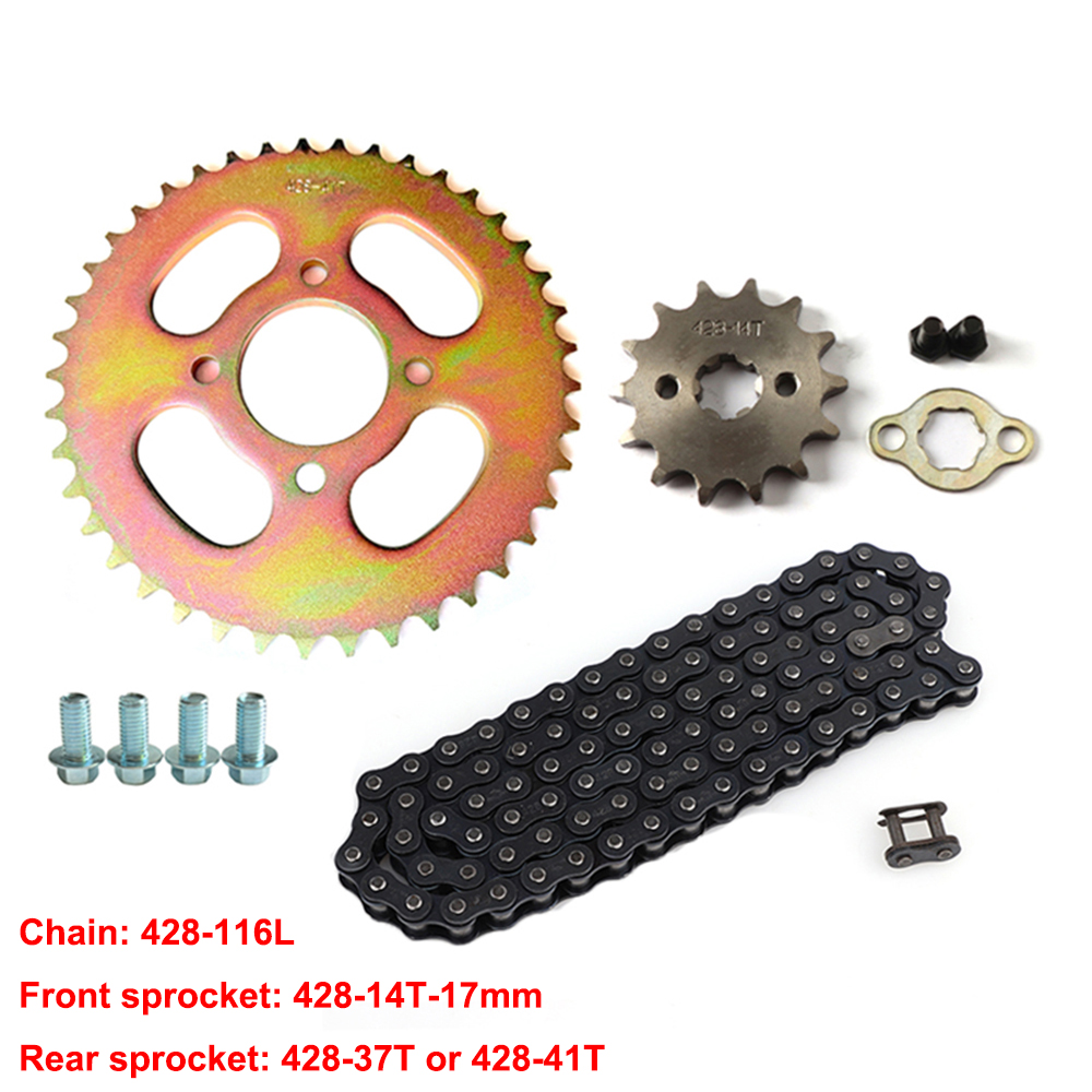 ATV 428 piñón trasero delanter - 428 Chain reseña y precio