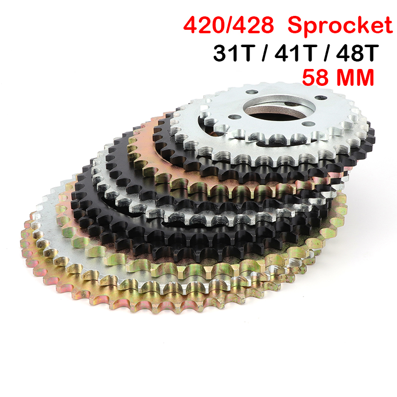 Cadena 420/428 para motociclet - 428 Chain reseña y precio