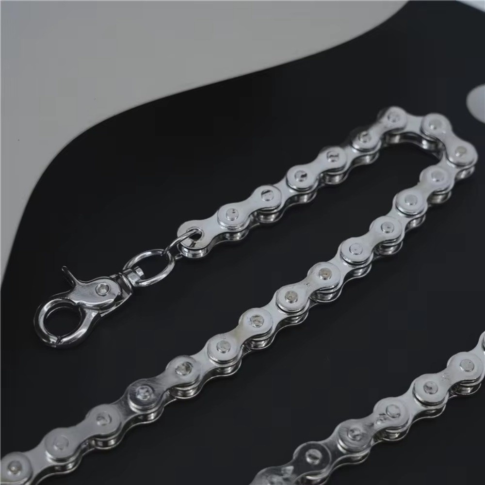 Cadena de cintura plateada est - Bicycle Chain reseña y precio